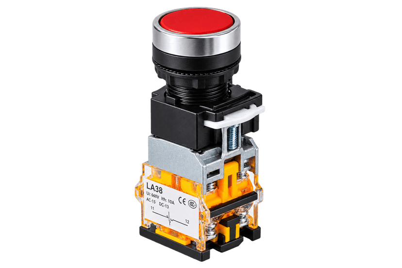 3011204048 Nút nhấn dừng - Stop-button switch - ảnh 1