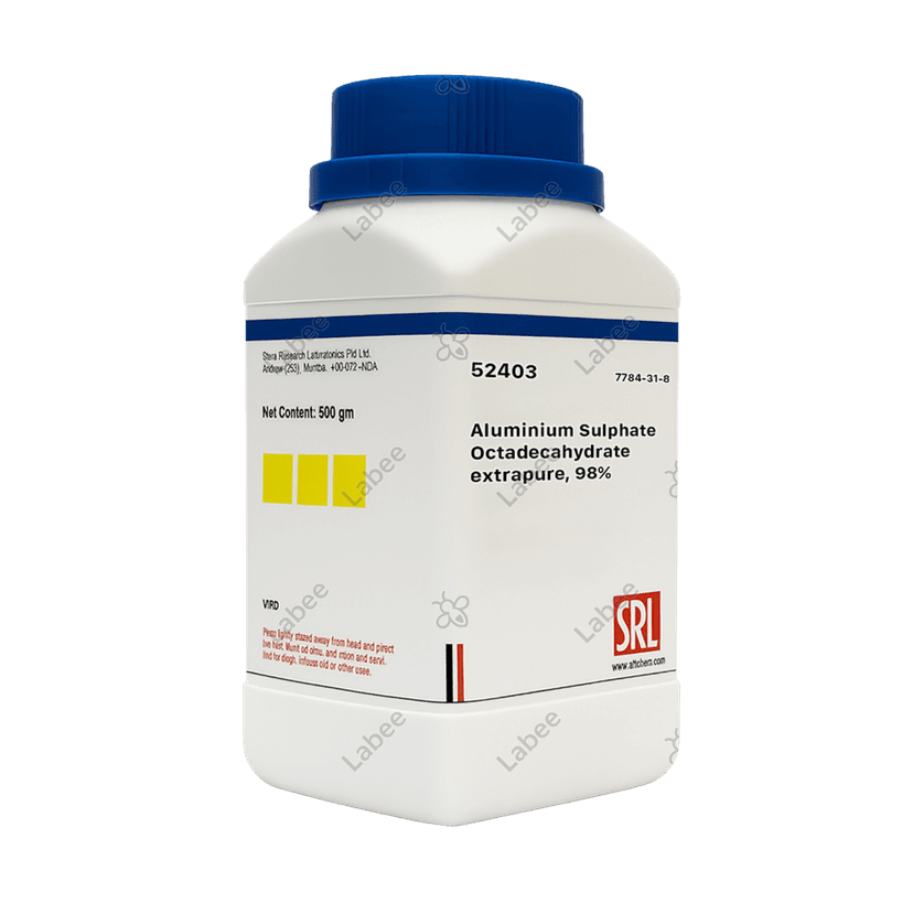 Hóa chất Aluminium Sulphate Octadecahydrate extrapure, 98% - SRL - ảnh 3