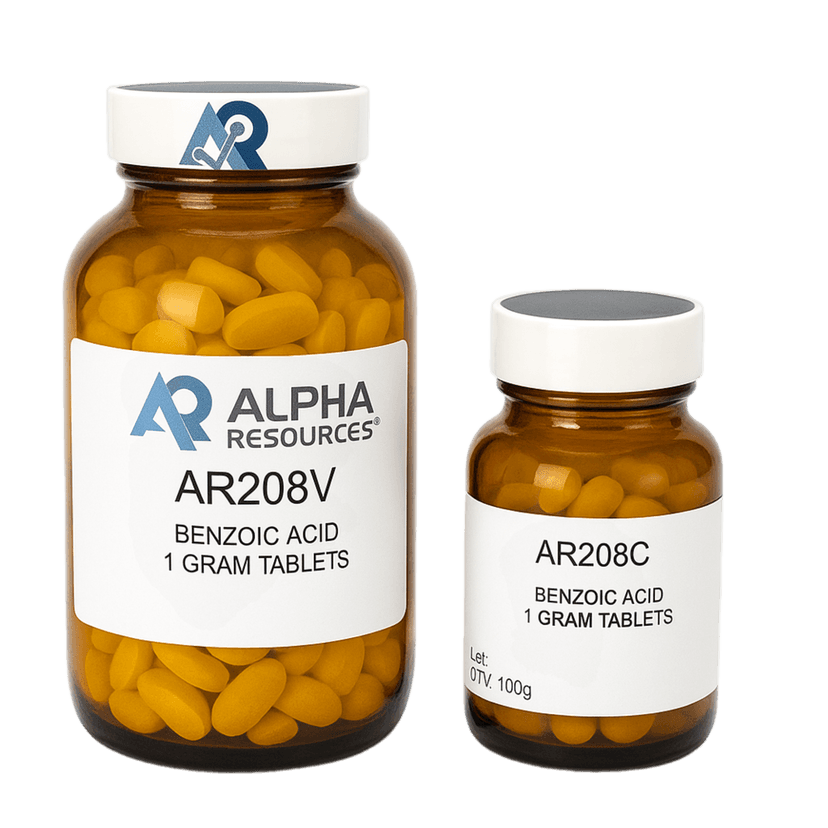 Chất chuẩn Benzoic Acid (1g Tablet) - Alpha - ảnh 1