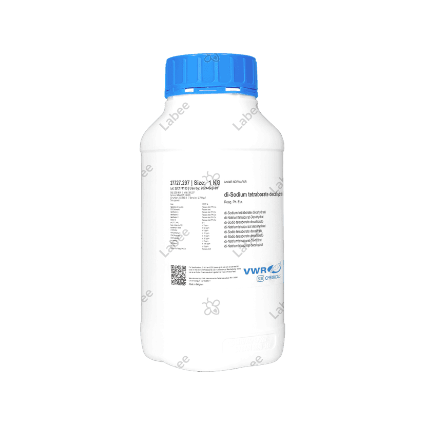 Hoá chất Di-Sodium tetraborate decahydrate 99.0-103.0%, AnalaR NORMAPUR® Reag. Ph. Eur. analytical reagent - VWR - ảnh 3
