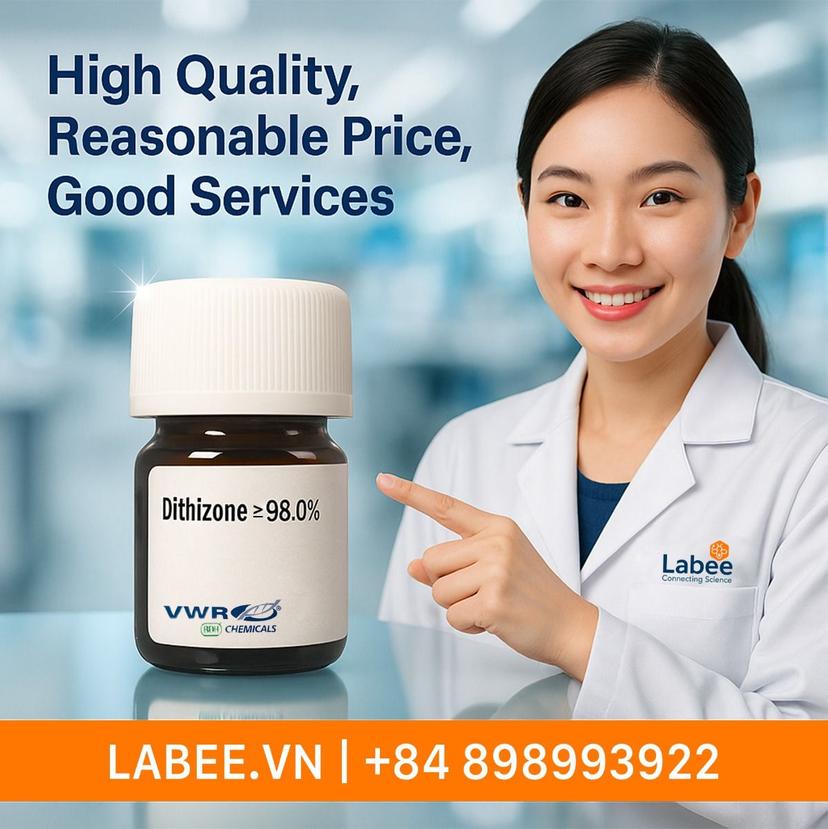 Hóa chất Dithizone ≥98.0%, AnalaR NORMAPUR® analytical reagent - VWR - ảnh 1