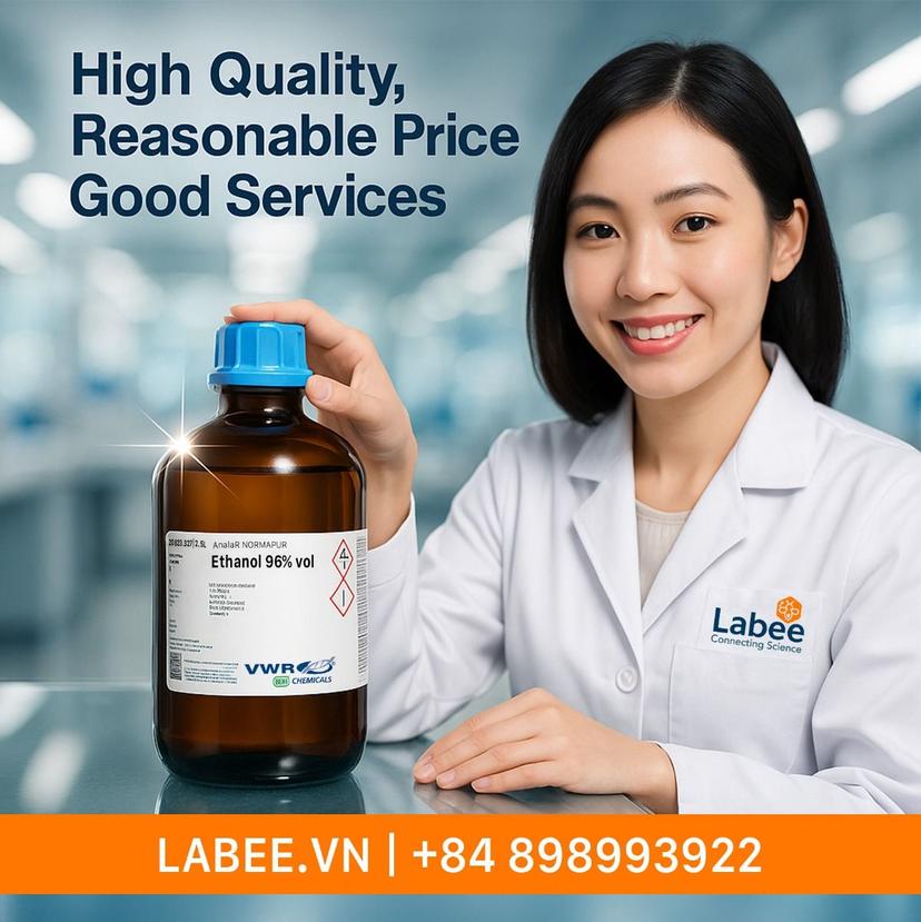 Hóa chất Ethanol 96% Vol AnalaR NORMAPUR®- VWR - ảnh 1