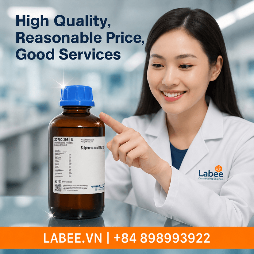 Hóa chất Sulphuric acid 95% AnalaR NORMAPUR - VWR - ảnh 1