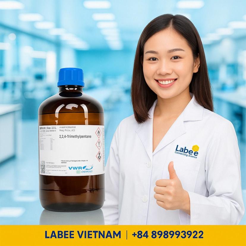 Hóa chất 2,2,4-Trimethylpentane ≥99.5%, AnalaR NORMAPUR® Reag. Ph. Eur., ACS analytical - VWR - ảnh 1