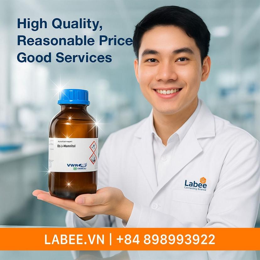 Hoá chất D(-)-mannitol analytical reagent - VWR - ảnh 1