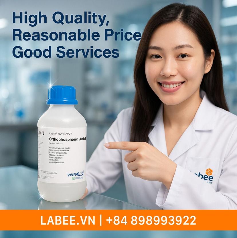 Hóa chất Orthophosphoric acid 85% Analar ACS/R.PE - VWR - ảnh 1
