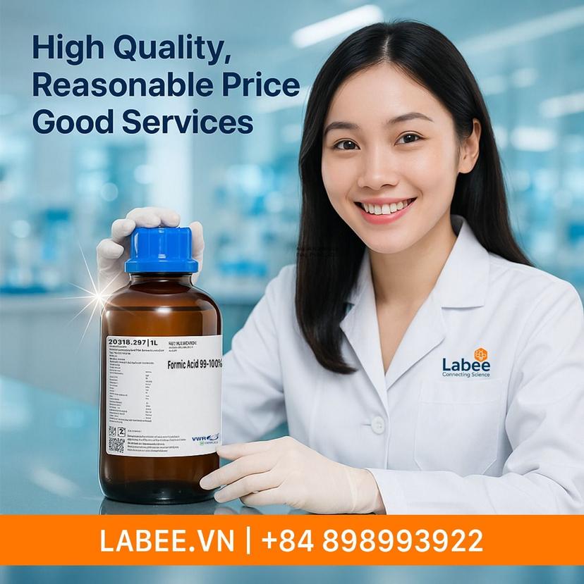 Hóa chất Formic acid 99-100% AnalaR NP ACS/R.PE - VWR - ảnh 1