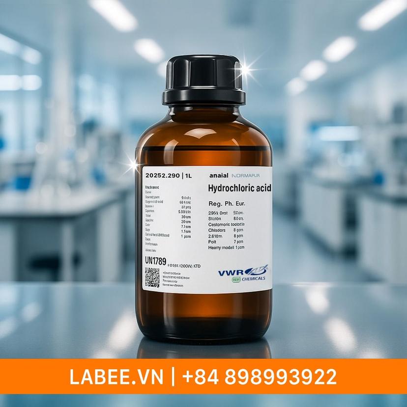 Hoá chất Hydrochloric acid 37% AnalaR NP REAG.PE - VWR - ảnh 2