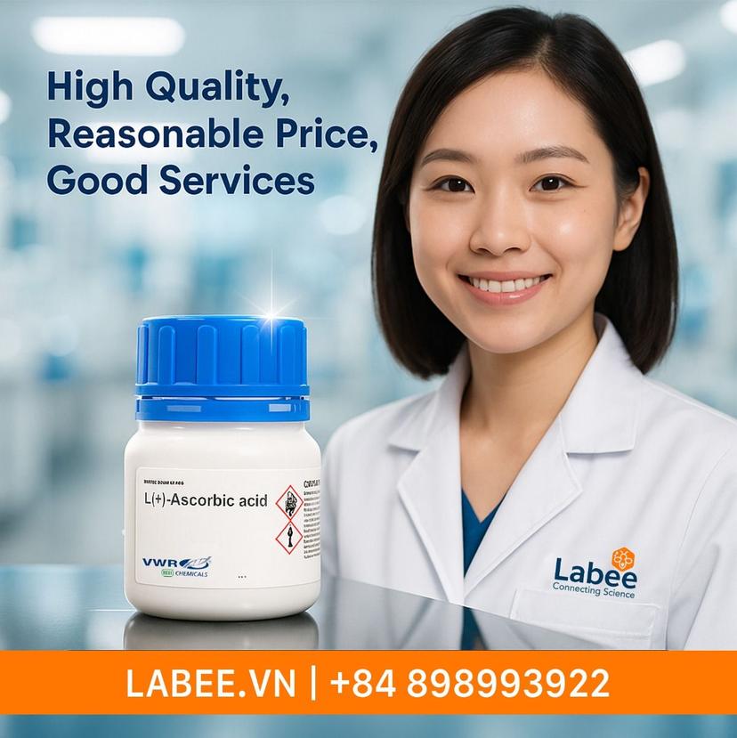 Hoá chất L(+)-Ascorbic acid AnalaR NORMAPUR - VWR - ảnh 1