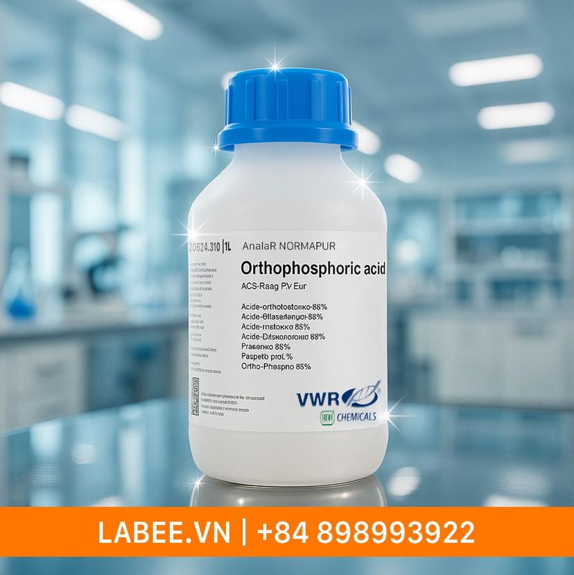 Hóa chất Orthophosphoric acid 85% Analar ACS/R.PE - VWR - ảnh 2