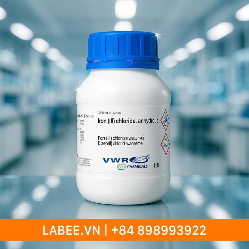 Hóa chất Iron (III) chloride anhydrous GPR RECTAP - VWR - ảnh 2