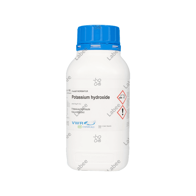 Hóa chất Potassium hydroxide 85.0-100.5%, pellets, R.PE/AR - VWR - ảnh 3