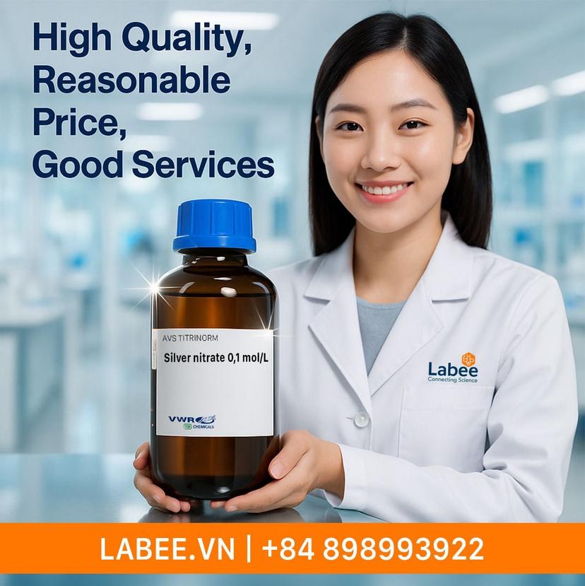 Hóa chất Silver nitrate 0,1 mol/l AVS R.PE/USP - VWR - ảnh 1