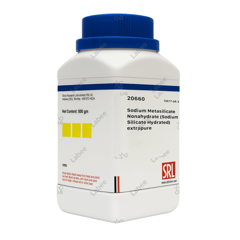 Hóa chất Sodium Metasilicate Nonahydrate (Sodium Silicate Hydrated) extrapure - SRL - ảnh 3