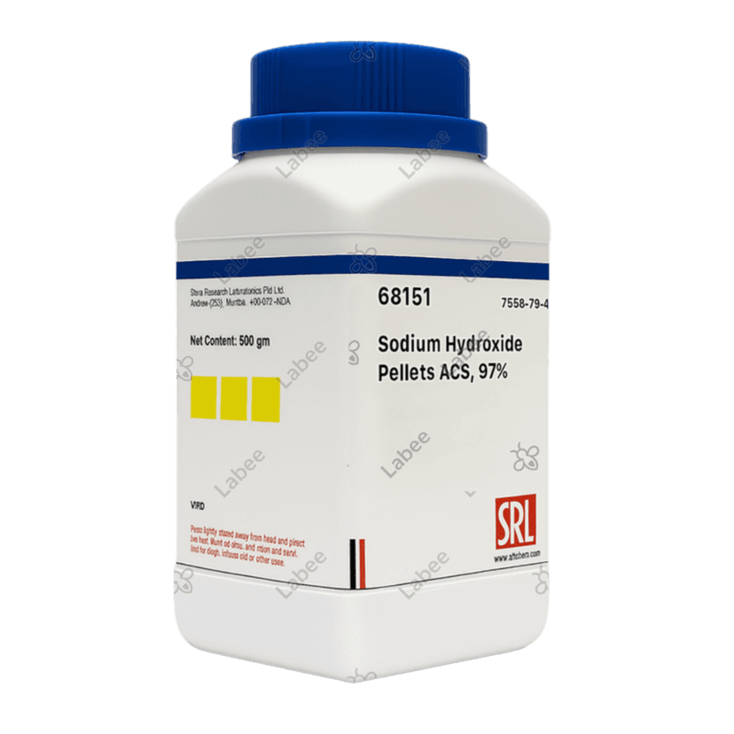 Hóa chất Sodium Hydroxide Pellets ACS, 97% - SRL - ảnh 3