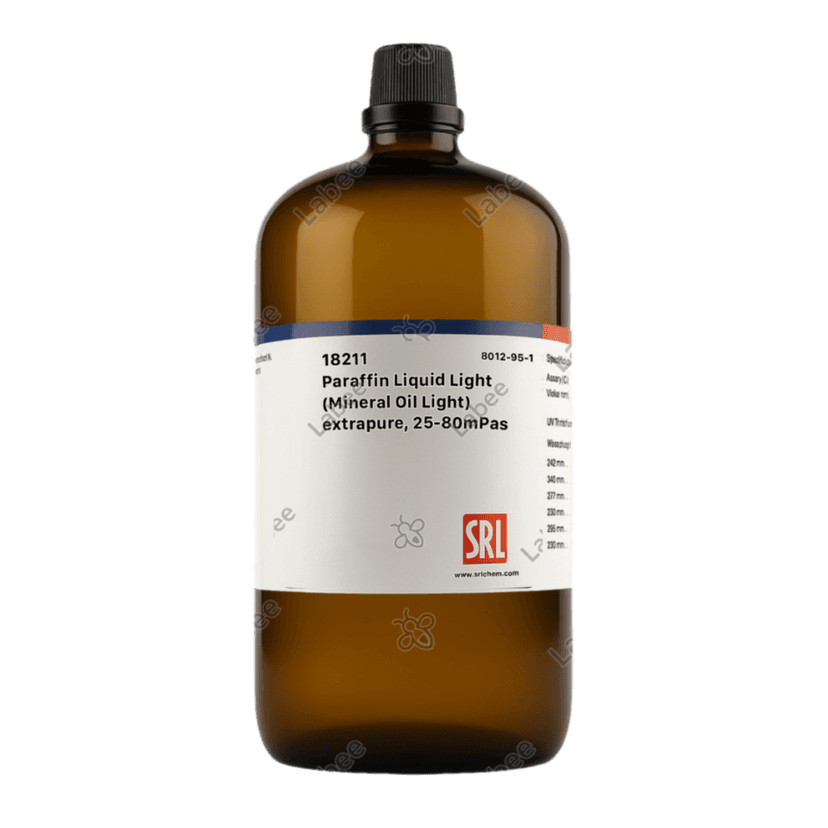 Hóa chất Paraffin Liquid Light (Mineral Oil Light) extrapure, 25-80mPas - SRL - ảnh 3