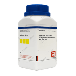 Hóa chất Sodium Acetate Trihydrate extrapure AR, 99.5% - SRL