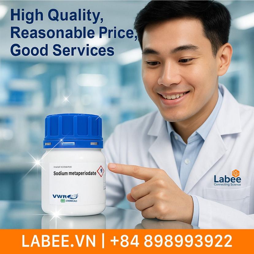 Hóa chất Sodium metaperiodate AnalaR NP REAG.PE - VWR - ảnh 1