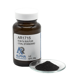 Chất chuẩn Sulfur in Coal CRM, 50g - Alpha