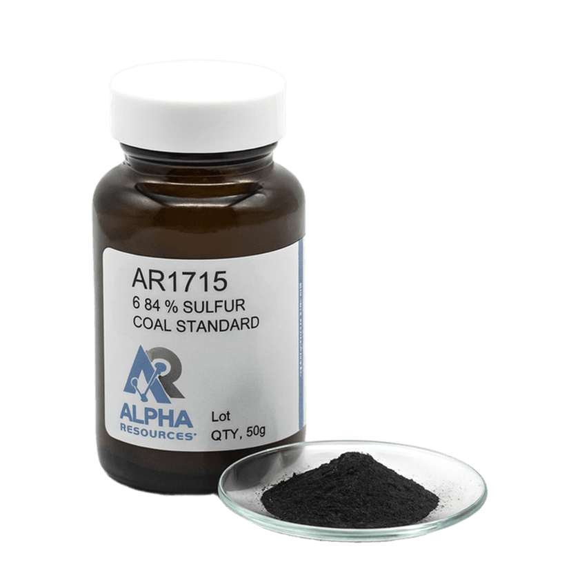 Chất chuẩn Sulfur in Coal CRM, 50g - Alpha - ảnh 1