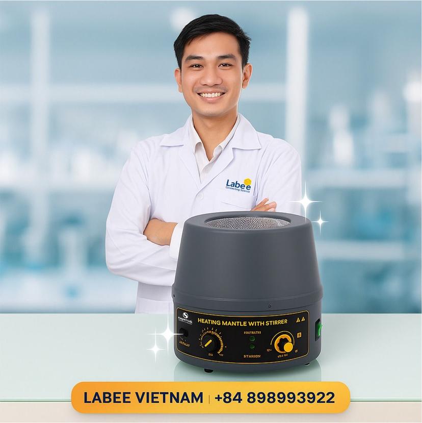 Bếp đun bình cầu có khuấy từ - SUPERTEK - ảnh 1