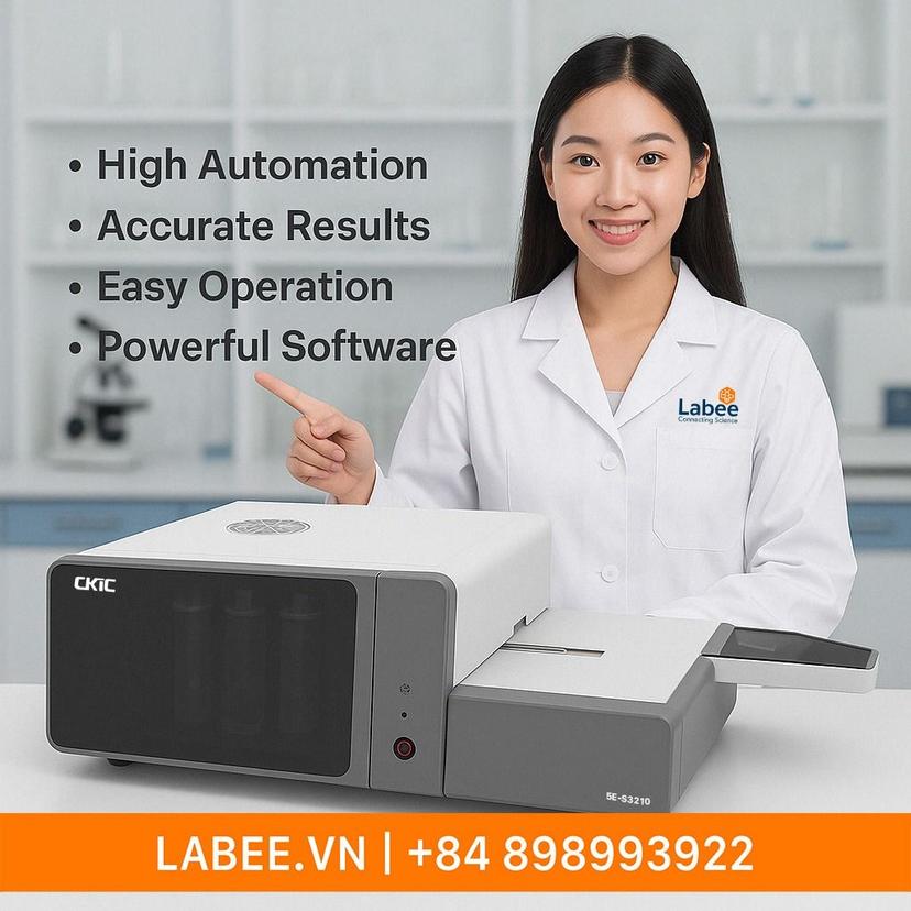 Thiết bị phân tích lưu huỳnh Sulfur Analyzer - CKIC - ảnh 1