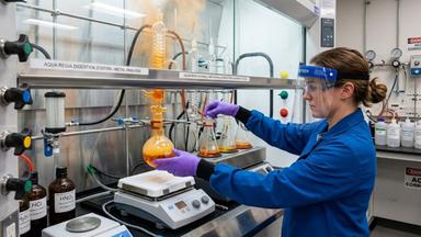 Nước Cường Toan (Aqua Regia) Là Gì? Tổng Quan Phản Ứng Hóa Học, Quy Trình An Toàn Và Ứng Dụng Phòng Thí Nghiệm