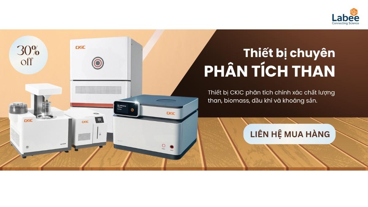 Máy phân tích than đá của hãng Ckic