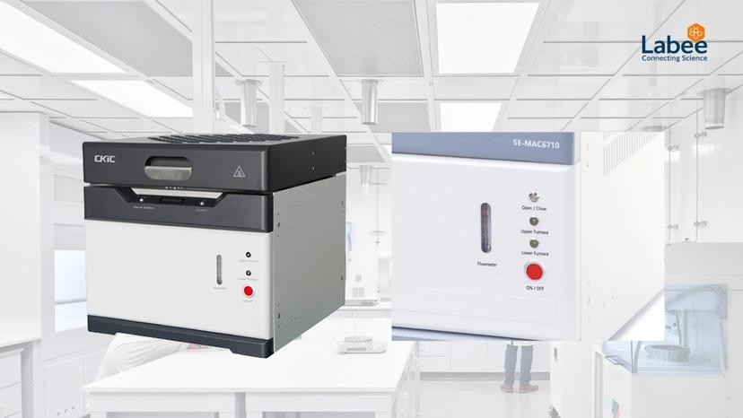 Hệ thống máy phân tích độ ẩm và tro tự động 5E-MAC6710 của hãng CKIC