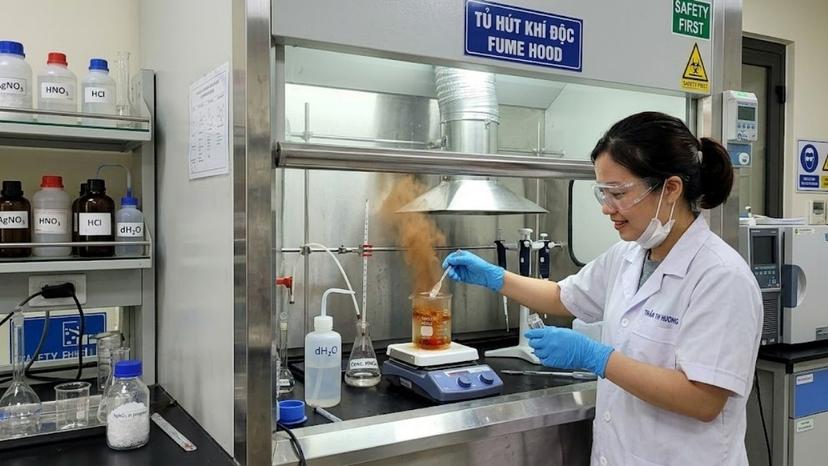 Quy trình điều chế AgNO3 trong phòng thí nghiệm bằng tủ hút khí độc