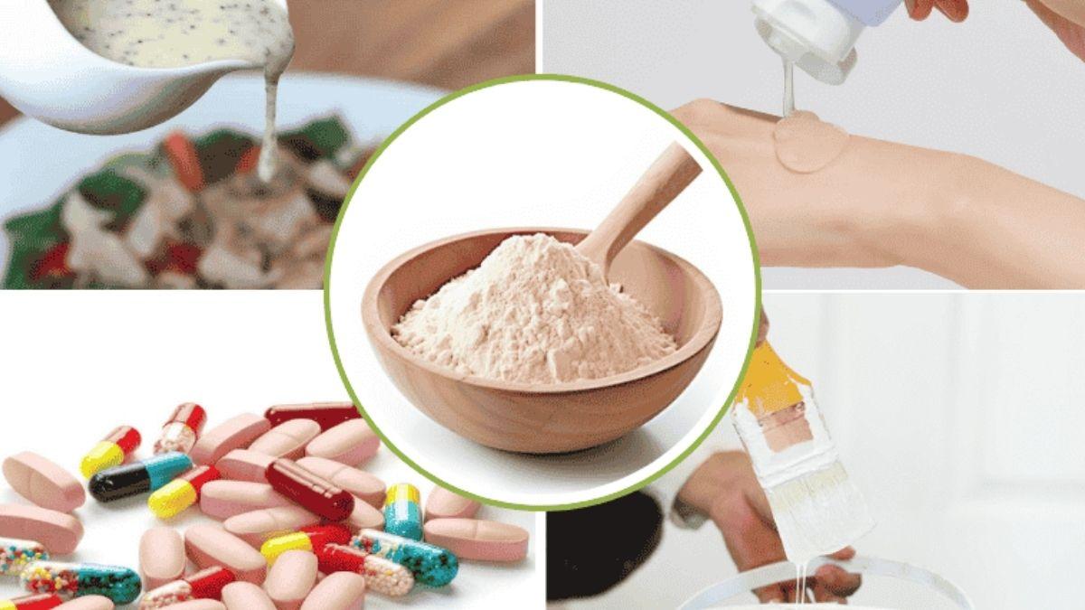 Các sản phẩm ứng dụng Xanthan Gum trong thực phẩm, mỹ phẩm và công nghiệp