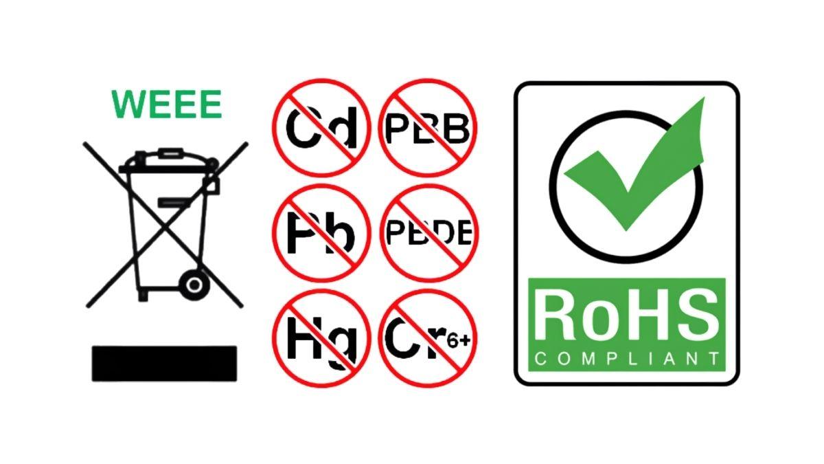 Sơ đồ dòng chảy chuỗi cung ứng linh kiện điện tử tuân thủ Chỉ thị EU RoHS 3